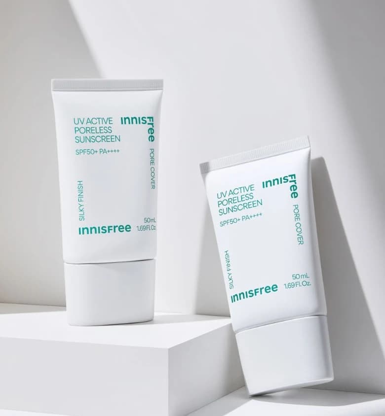INNISFREE UV Active Poreless Sunscreen [SPF50+/PA++++], 50ml - Image 3