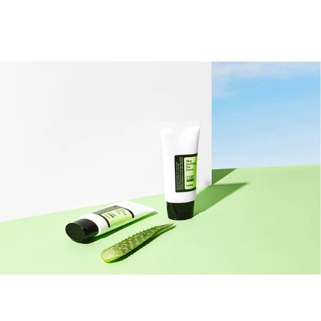 COSRX Aloe Soothing Sun Cream [SPF50/PA+++], 50ml - Image 2