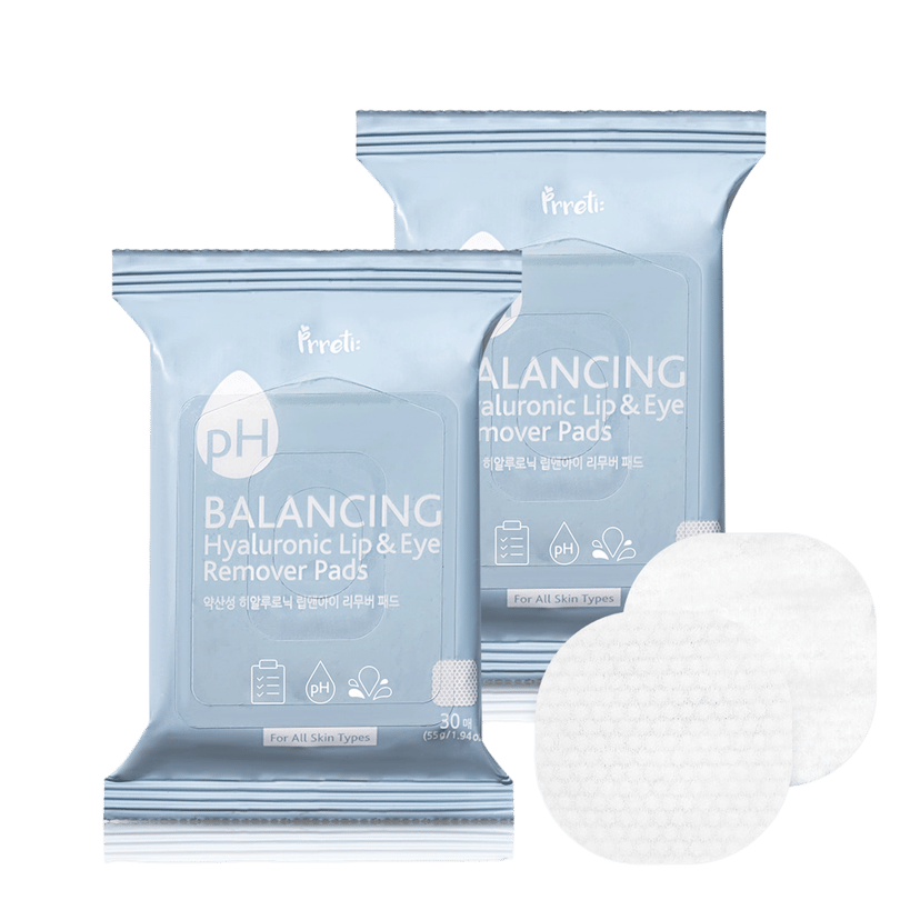 Low pH Hyaluronic Lip and Eye Remover Pad, 30ea - Image 1