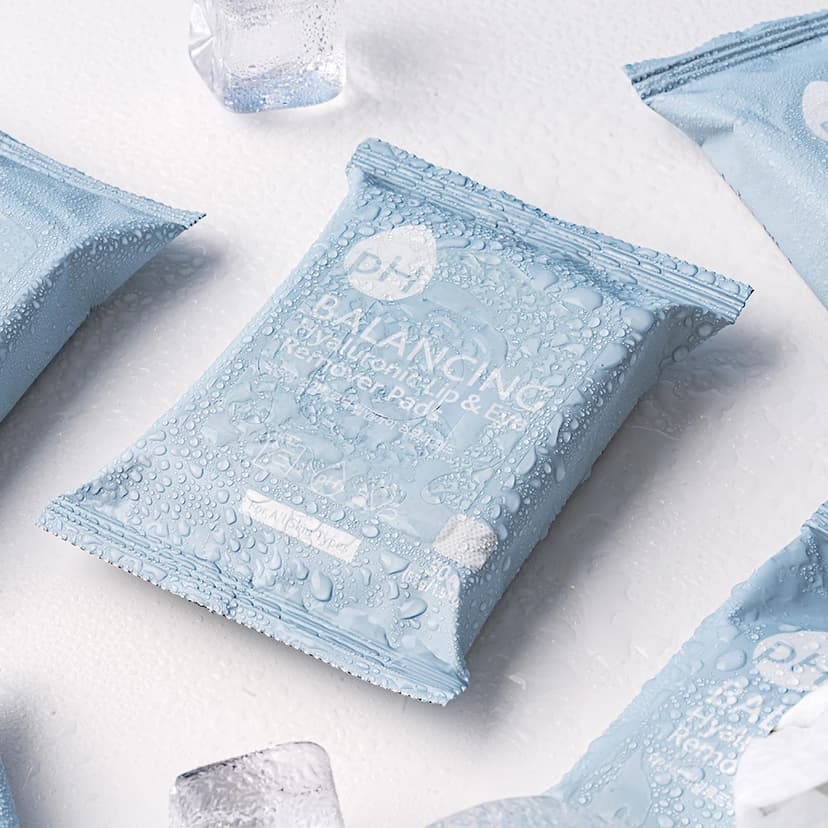 Low pH Hyaluronic Lip and Eye Remover Pad, 30ea - Image 3