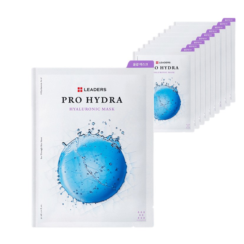 Leaders Pro Hydra Hyaluronic Mask, 10ea - Image 1