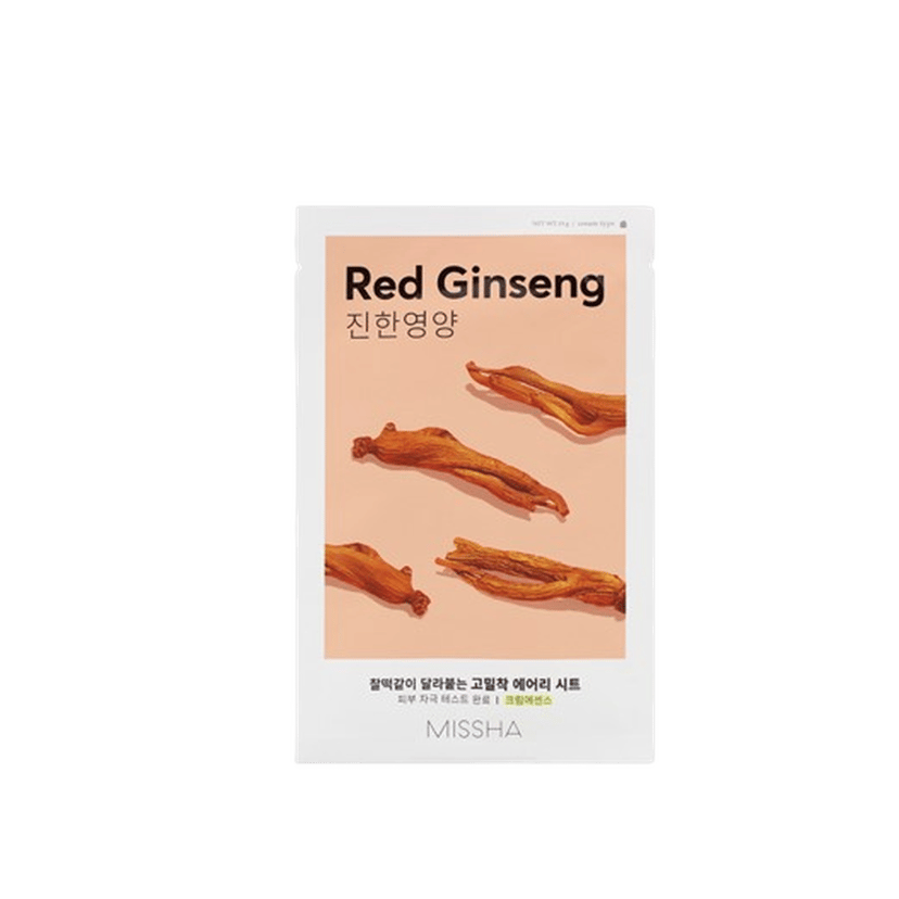 Airy Fit Sheet Mask [Red Ginseng], 10ea - Image 1