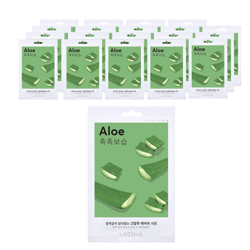 Airy Fit Sheet Mask [Aloe], 20ea - Image 1