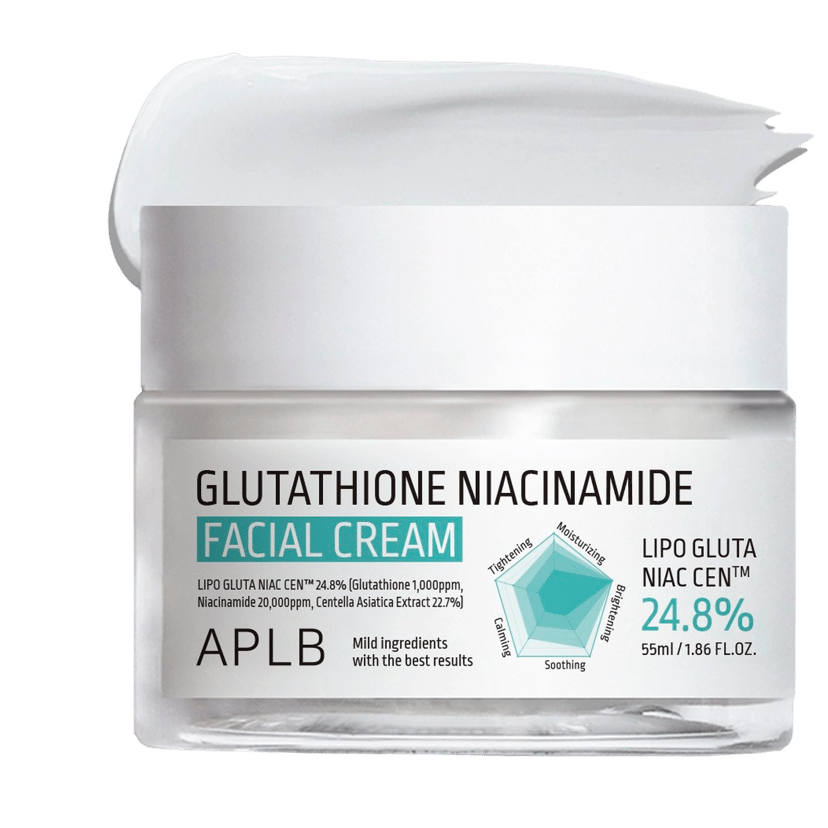 aplb glutathione brightening tone-up cream Niacinamide Facial | Best K-Beauty Skincare can taking glutathione delay