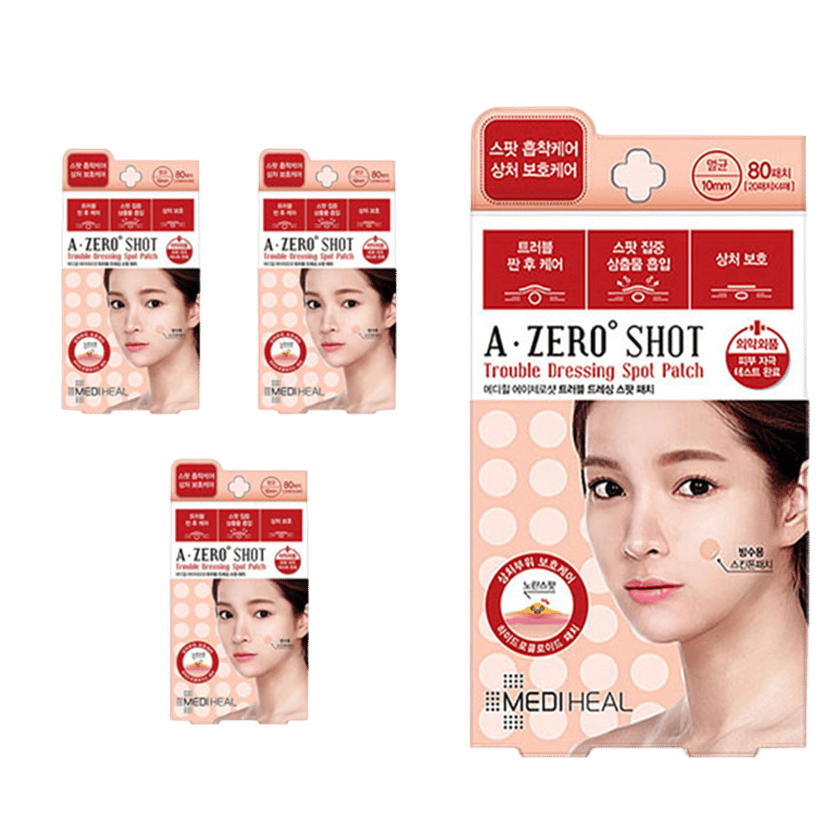 A-Zero Shot Trouble Dressing Patch, 80eax4, 1pack - Image 1
