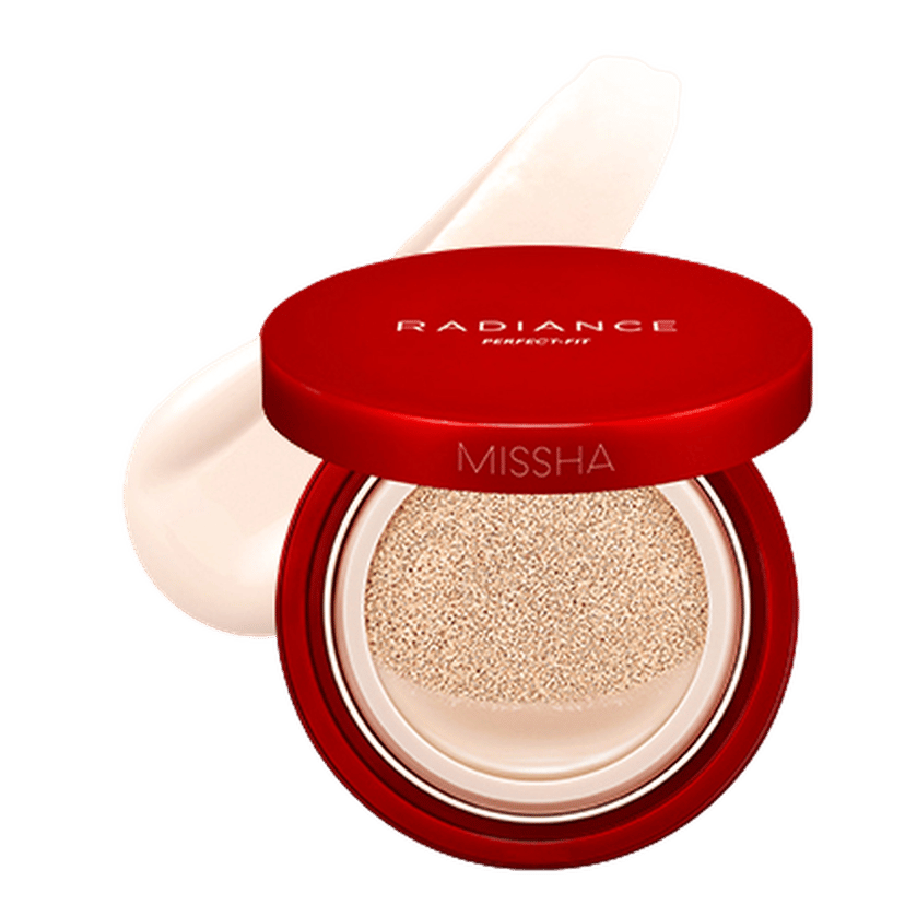 Radiance Perfect Fit Cushion Foundation SPF 50+ PA+++ (Shade Vanilla) - Image 1