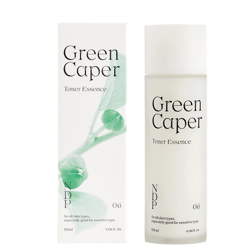 NATURAL DERMA PROJECT Green Caper Toner Essence - Image 1