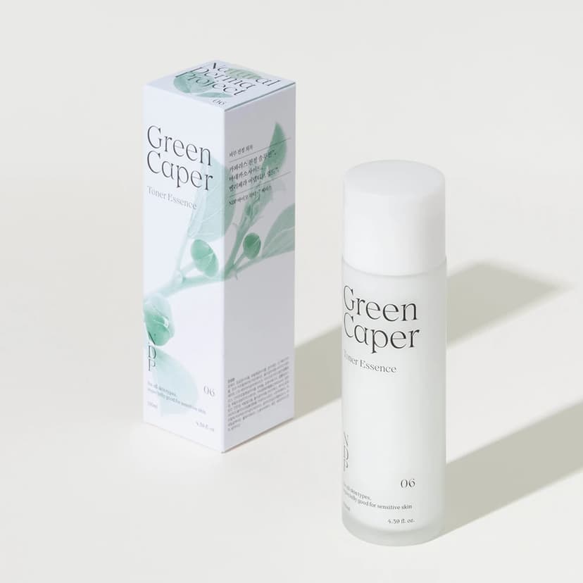 NATURAL DERMA PROJECT Green Caper Toner Essence - Image 2
