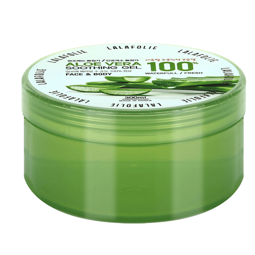 LALAFOLIE Aloe Vera 100% Soothing Gel, 300ml - Image 1