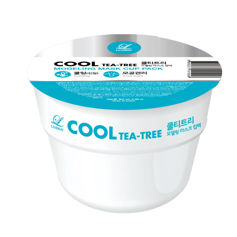 Cool Tea-Tree Modeling Mask Cup Pack - Image 1