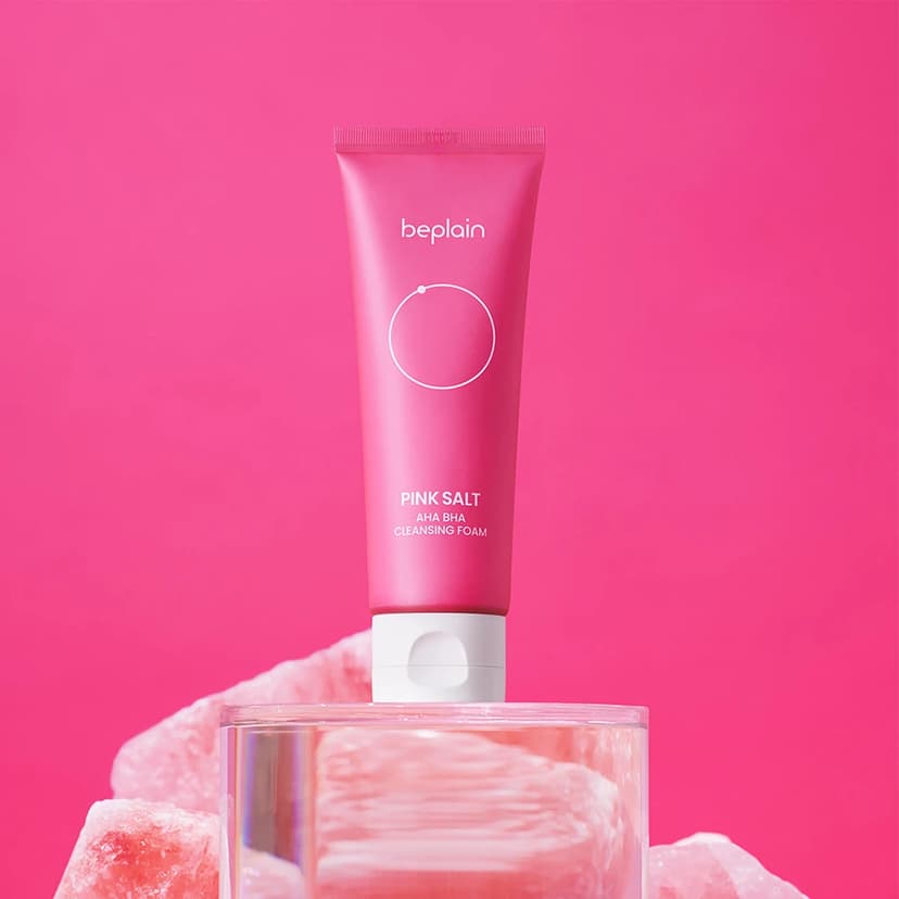 Pink Salt AHA BHA Cleansing Foam - Image 3