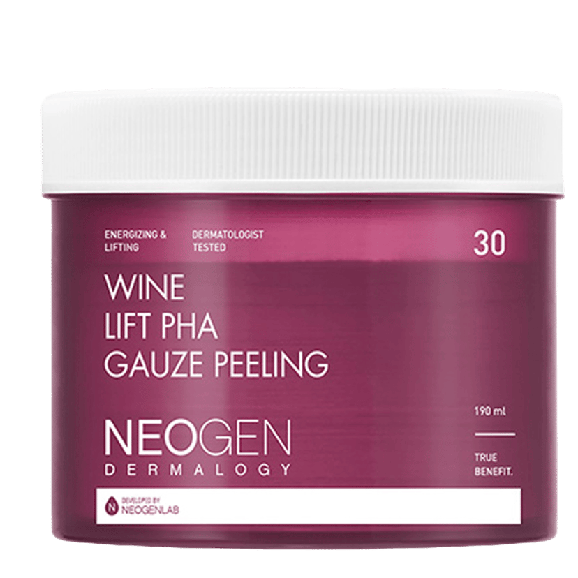 Wine Lift PHA Gauze Peeling Pad - Image 1