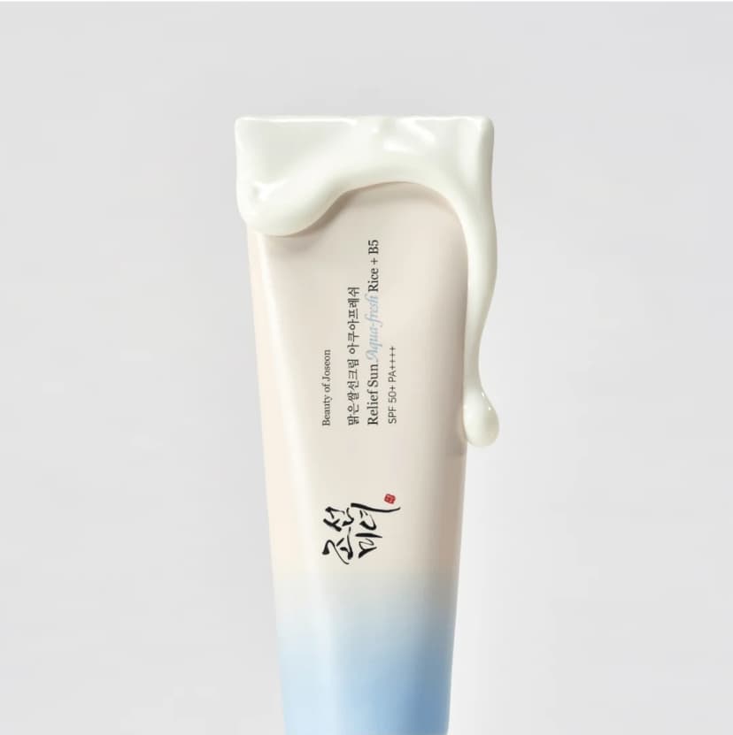 Relief Sun Aqua-Fresh: Rice + B5 [SPF50+/PA++++] Sun Screen, 50ml - Image 5