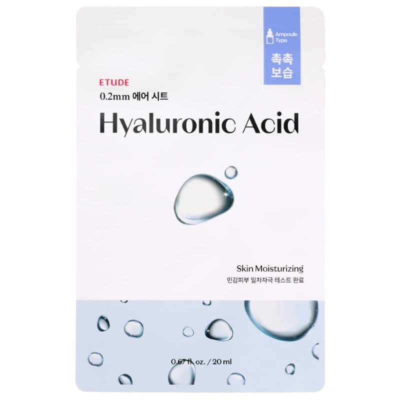0.2 Therapy Air Mask Hyaluronic Acid, 6ea - Image 1