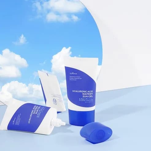 Isntree Hyaluronic Acid Watery Sun Gel [SPF50+/PA++++], 50ml - Image 2