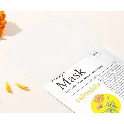 Seven Days Calendula Mask Pack, 10ea, 1pack - Image 2