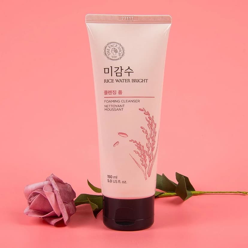 Rice Water Bright Facial Foaming Cleanser, 150ml - Image 4