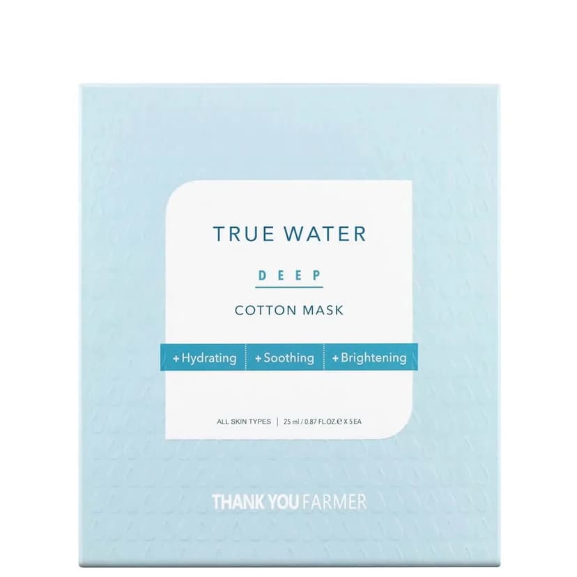True Water Deep Cotton Mask, 5ea - Image 1