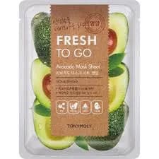 Fresh To Go Sheet Mask Avocado, 10ea - Image 1