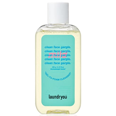 Clean Face Gargle Gel to Foam Cleanser [Mild], 160g - Image 1