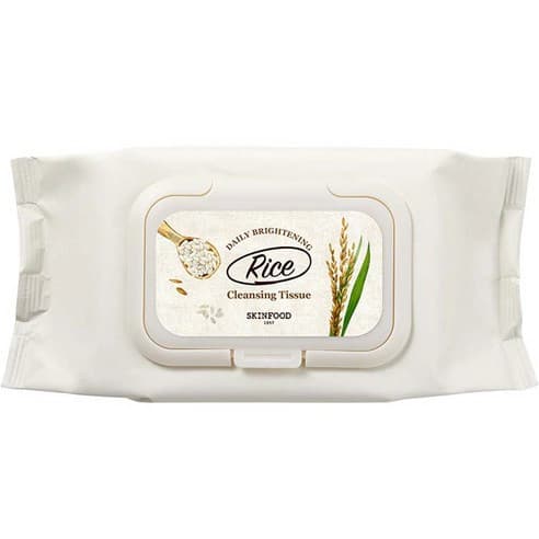 Rice Daily Brightening Cleansing Tissue, 80ea - Image 1