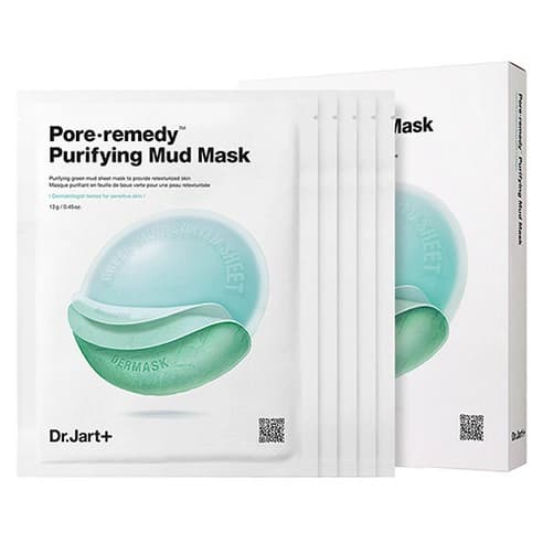 Dermask Pore Remedy Purifying Mud Mask, 5ea - Image 1