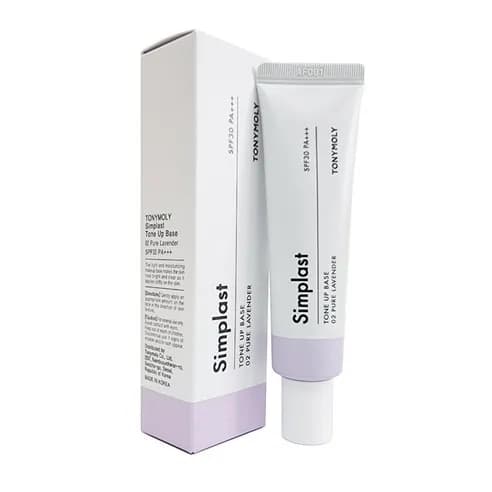 Simplast Tone-Up Base [SPF38/PA+++], 35g, 02 Pure Lavender, 1pack - Image 1