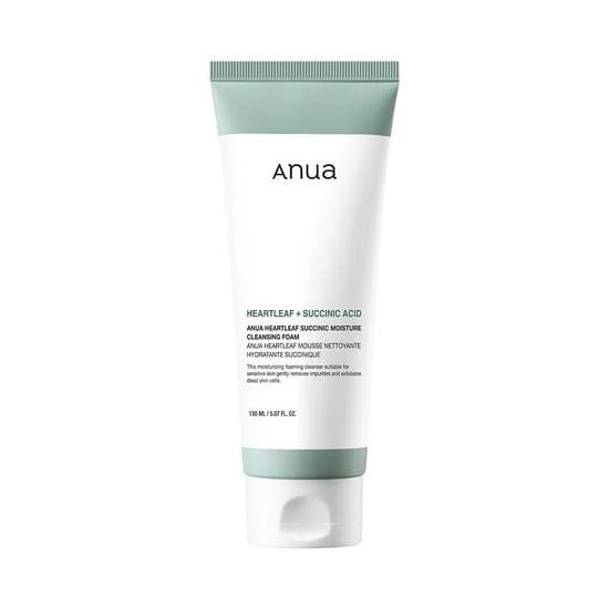 Heartleaf Succinic Moisture Cleansing Foam, 150ml, 1pack - Image 1