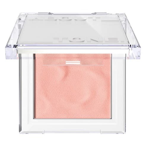 Fluffy Wear Blusher, 10 Bubbly Orange Peach, 1pack, 4.3g - Image 1