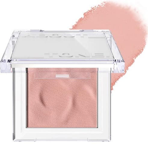 Fluffy Wear Blusher, 02 Bashful Pink, 1pack, 4.3g - Image 1