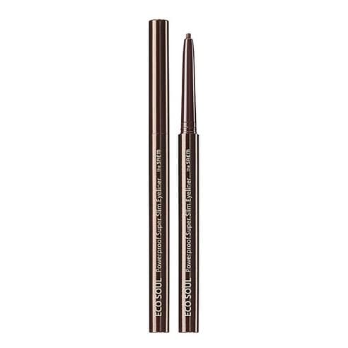 Eco Soul Powerproof Ultra Slim Eyeliner, 0.1g, Choco Brown, 1pack - Image 1