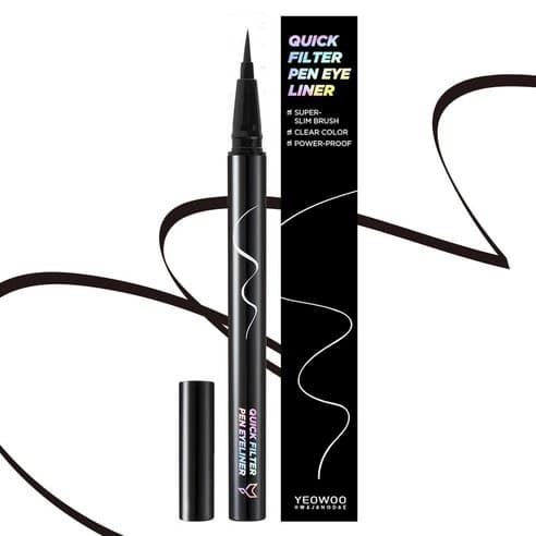 Quick Filter Pen Eyeliner, 0.5g, Blackpresso, 1pack - Image 1