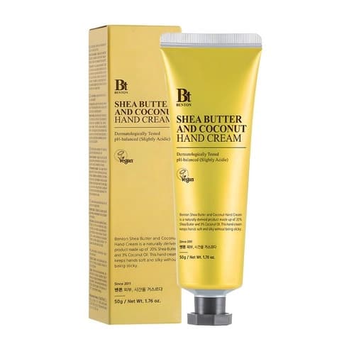 Shea Butter and Coconut Hand Cream, 50g, 1pack - Image 1