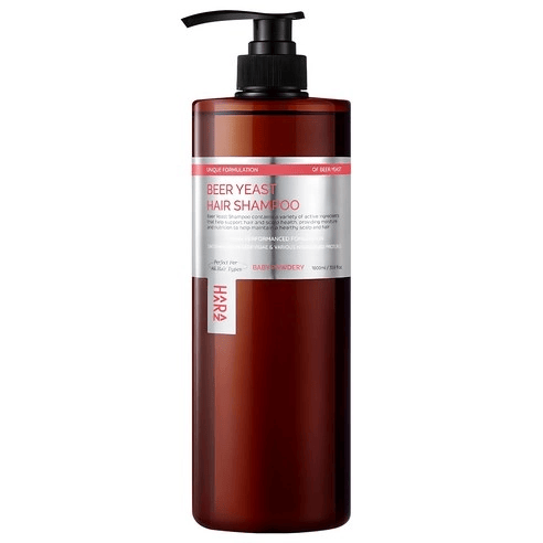 Beer Yeast Shampoo [Baby Powder Scent], 1000ml, 1pack - Image 1