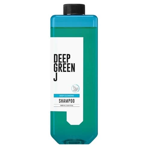 Deep Green J Tea Tree Fresh Shampoo, 1000ml, 1pack - Image 1