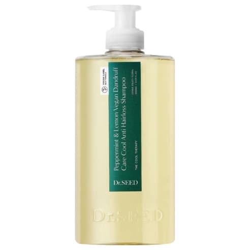 Vegan Dandruff Care Cool Hair Loss Shampoo [Peppermint & Lemon], 1000ml, 1pack - Image 1