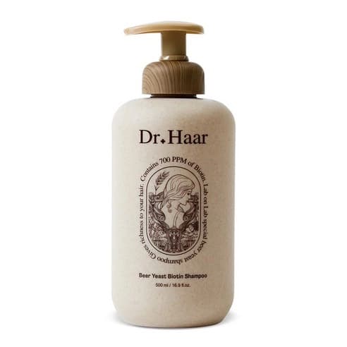 Dr. Haar Beer Yeast Biotin Hair Loss Relief Prevention Shampoo, 500ml, 1pack - Image 1