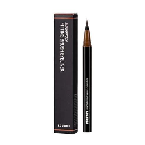 Super Proof Fitting Brush Eyeliner, 0.6g, 03 Brown, 1pack - Image 1