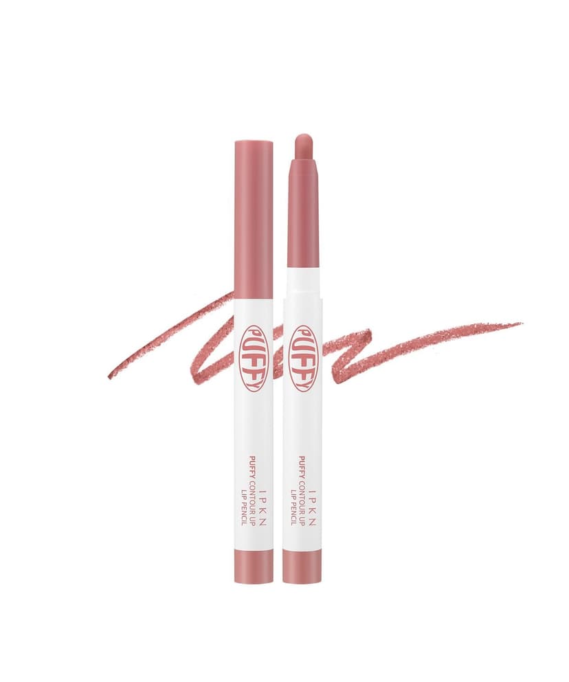 Puff Contour Lip Pencil, 0.8g, 02 Roseberry Chip, 1pack - Image 1