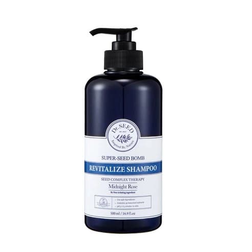 Super-Seed Balm Revitalize Shampoo [Midnight Rose], 500ml, 1pack - Image 1