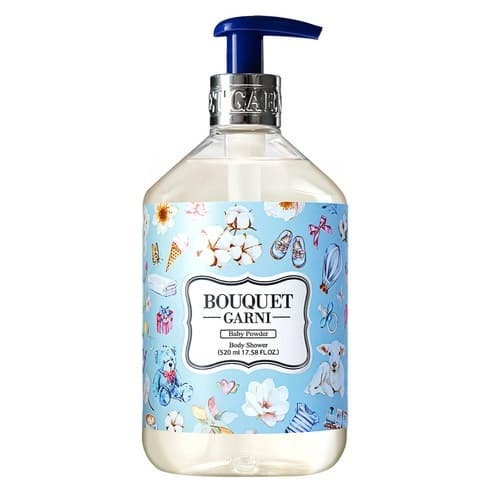 Body Wash [Baby Powder], 520ml, 1pack - Image 1