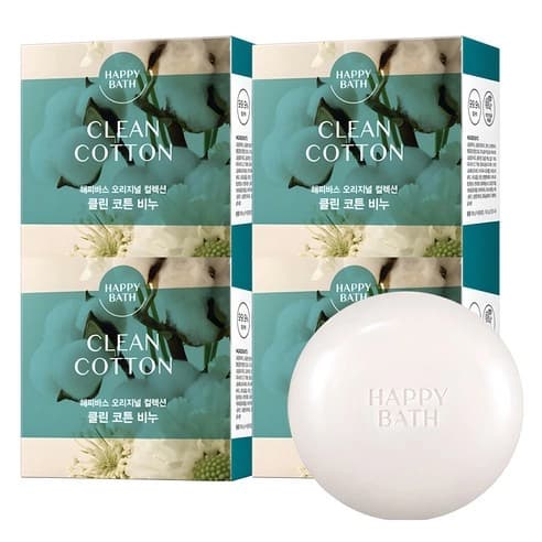 Original Collection Clean Cotton Soap, 4ea - Image 1