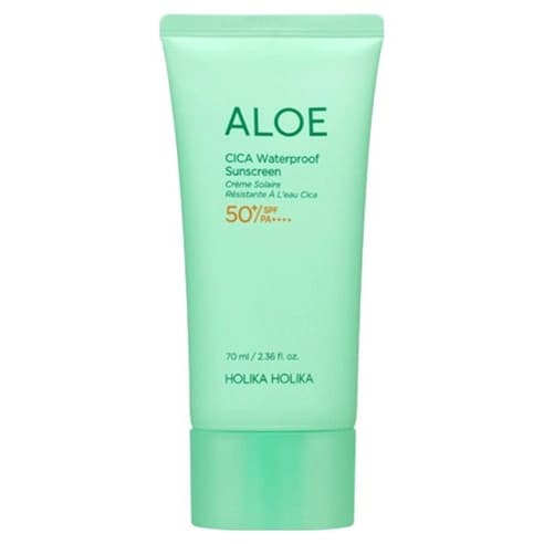 Holika Holika Aloe Cica Waterproof Sun Cream [SPF50+/PA++++], 70ml - Image 1