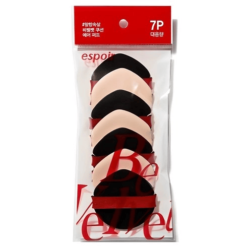 Veil Velvet Air Puff, 7ea, Mixed Colors, 1pack - Image 1