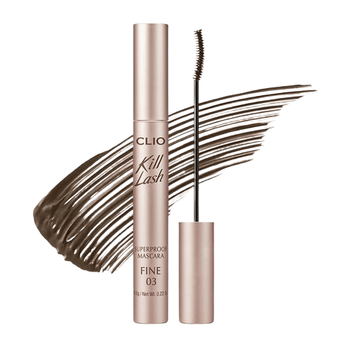 Kill Lash Superproof Mascara Fine, 6.5g, 03 Mute Earl Grey, 1pack - Image 1