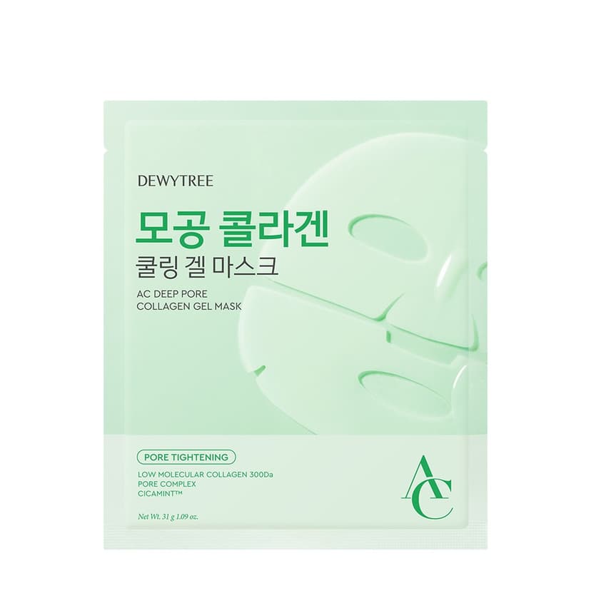 AC Deep Pore Collagen Gel Mask, 4ea, 1pack - Image 1
