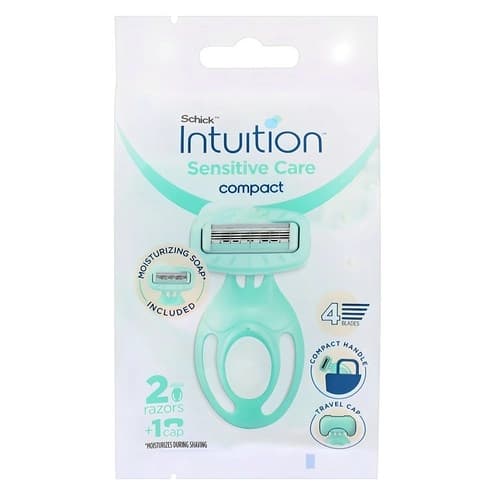Intuition Sensitive Care Compact Women's Razer, 2ea, 1pack - Image 1