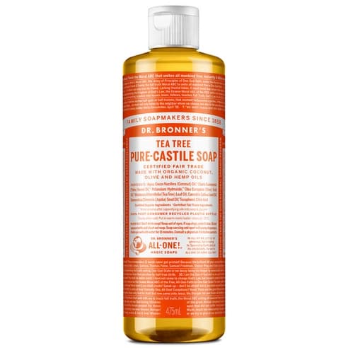Pure Castile Soap [Tea Tree], 475ml, 1pack - Image 1