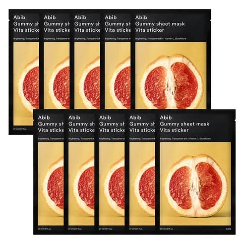 Gummy Sheet Mask Vita Sticker, 10ea - Image 1