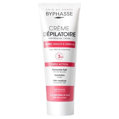 Hair Removal Cream Silk Extract, 125ml, 1pack - Image 1